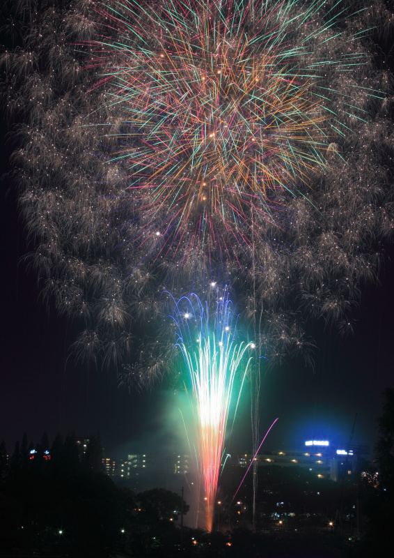 天神祭り　花火_f0222687_1771393.jpg