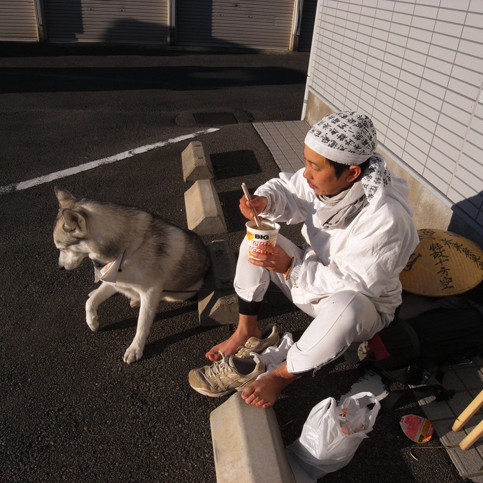 Memory of the second pilgrimage with husky HANA_c0049299_19193917.jpg