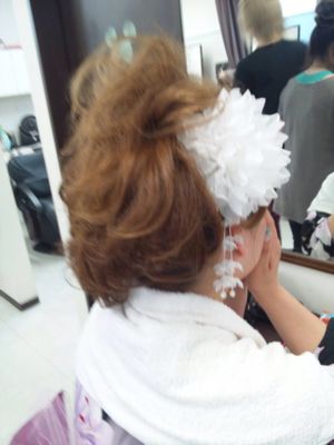 Ｈ25.07.27 浴衣着付け＆セット_b0221439_1516541.jpg