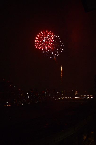 大川の花火大会_d0226262_029316.jpg