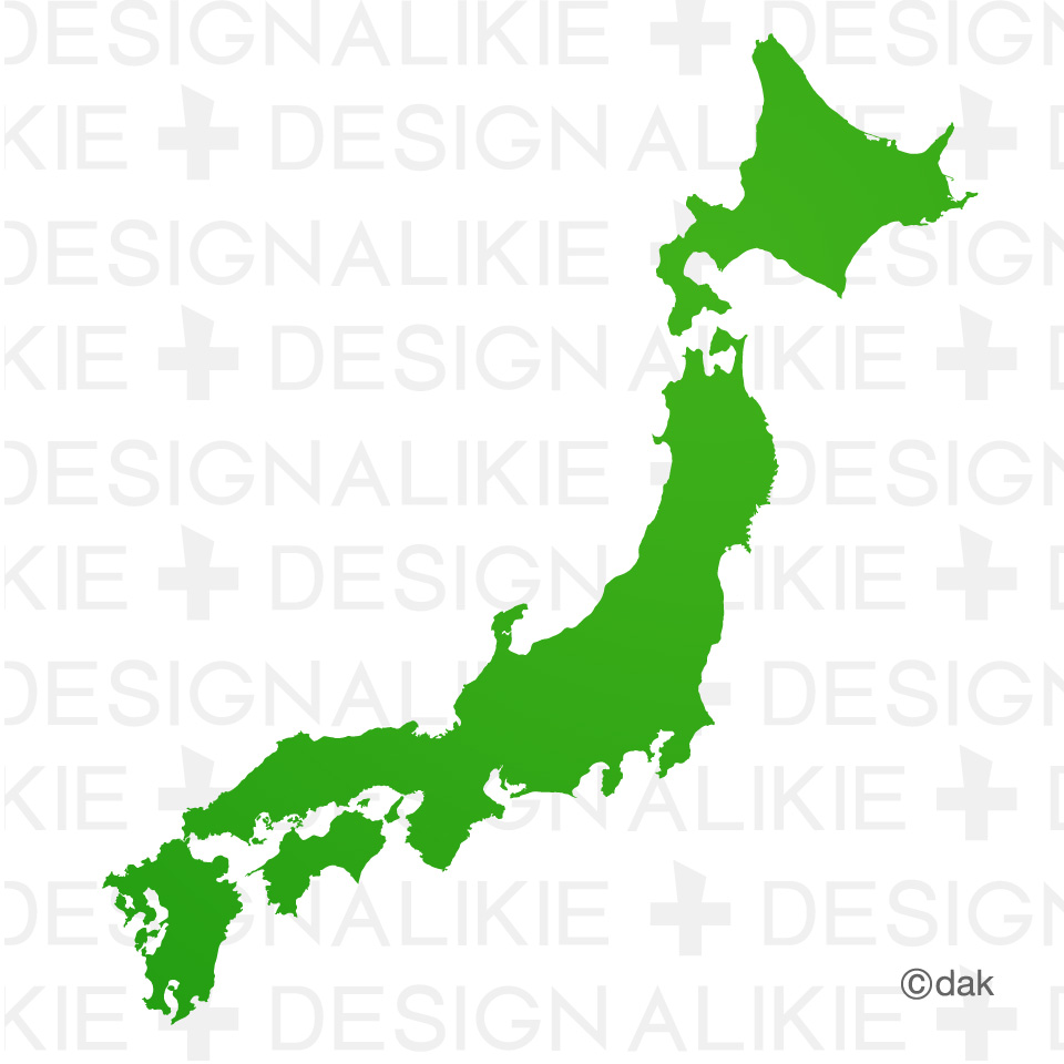無料の日本地図イラスト素材 アバターとイラストとデザインのブログ