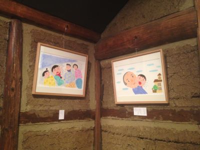 「おじちゃんせんせい だいだいだーいすき」絵本原画展_e0239908_1338425.jpg