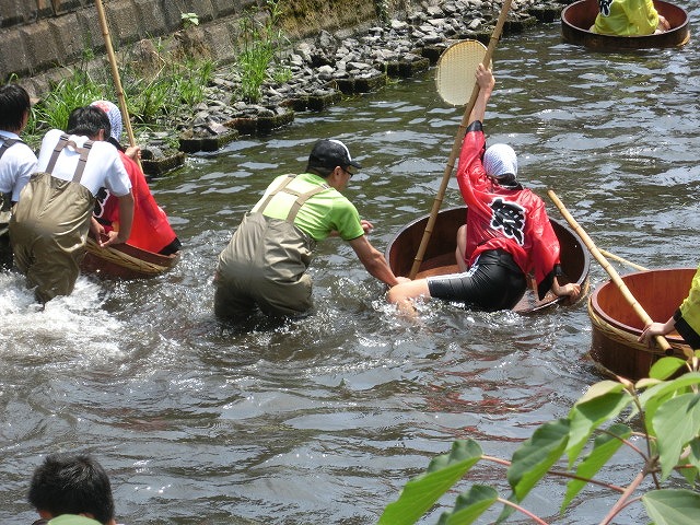 今年も盛大に開催「第27回 田宿川たらい流し川祭り」_f0141310_703641.jpg