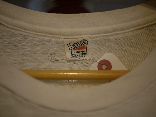 『USED/VINTAGE』1970\'s　ホワイトTEE　白　ビンテージ　古着_a0119505_14451940.jpg