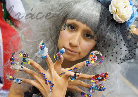 【brace】アジアネイルフェスティバル 布施店 武藤&佐野ペア StylishNAIL賞獲得!受賞レポートと作品者品_c0080367_18331135.jpg