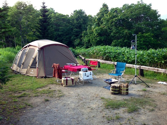 キャンプレポート ニセコサヒナキャンプ場 秀岳荘みんなのブログ