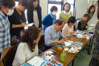 パステル和(NAGOMI)アート 1DAYスクーリング_c0200917_9134665.jpg