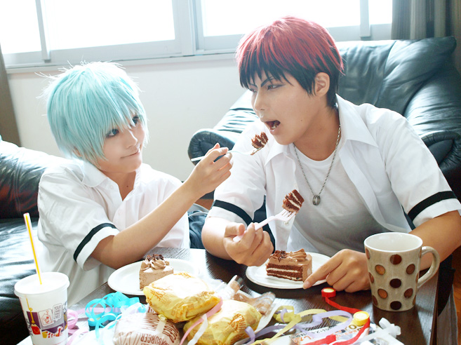 黒バス 火神誕生日 火黒 男の子部屋スタジオ リカ コスプレイヤーblog三つ編みdays