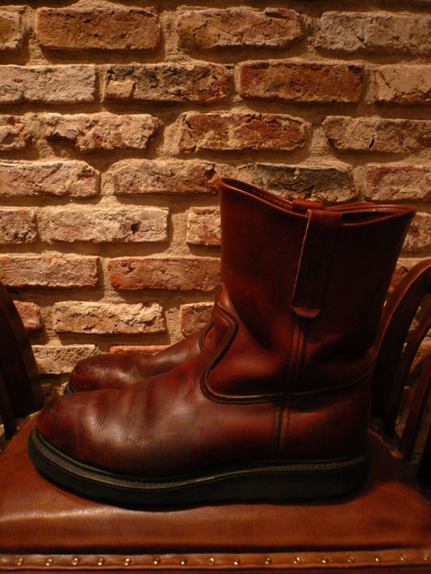 1990s \"RED WING\" 877 MOC work boots ._d0172088_21495339.jpg