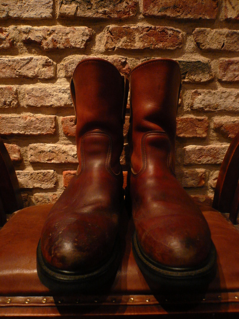 1990s \"RED WING\" 877 MOC work boots ._d0172088_2149674.jpg