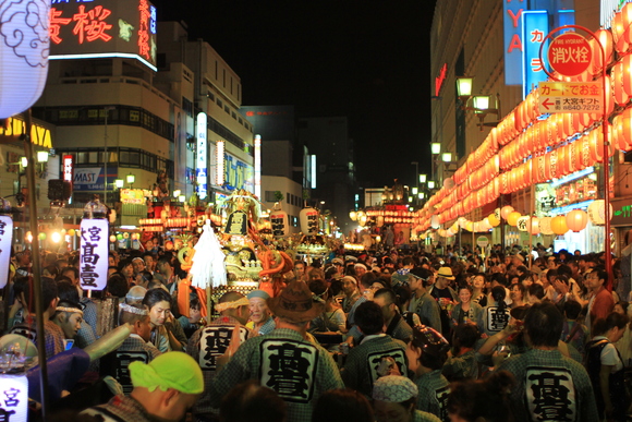 大宮中山道祭り 思いのままに