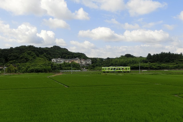 平成筑豊電鉄の可愛い電車、筑豊の町で楽しさと笑顔を運ぶ電車、素敵です田川市の筑豊電車、田川市筑豊電鉄_d0181492_1654431.jpg