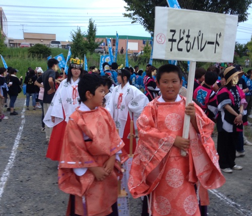 荒炎祭の子供パレード♪_b0115751_133346.jpg
