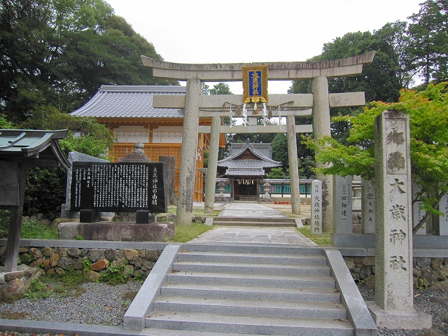出雲系によって祀られる京都大原野の『大歳神社』_e0237645_171952100.jpg