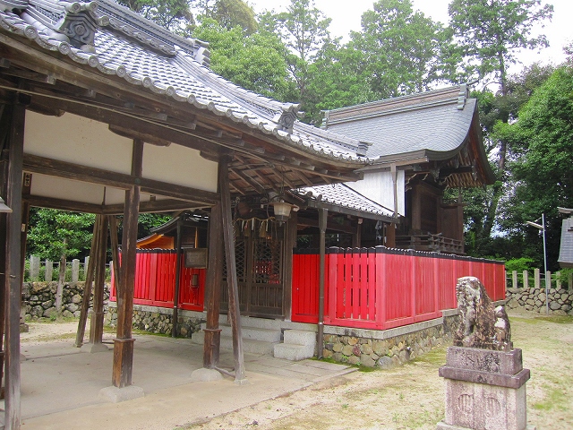 出雲系によって祀られる京都大原野の『大歳神社』_e0237645_17205088.jpg