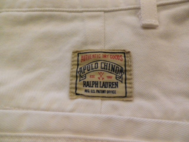 \"Dickies\" 　\"Ralph Lauren\"爽やかな　ホワイトショーツ_a0182112_14231644.jpg