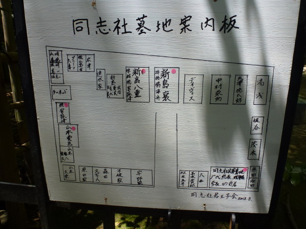 新島襄と新島八重のお墓　in　若王子山墓地（同志社共同墓地）　on　2013-5-15_b0118987_1218161.jpg