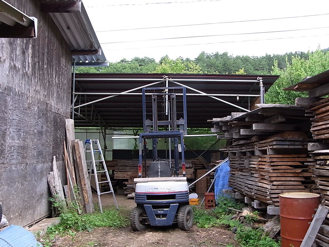 材木置き場 木の家具umekawa くらしの話 ティオペペタイムス