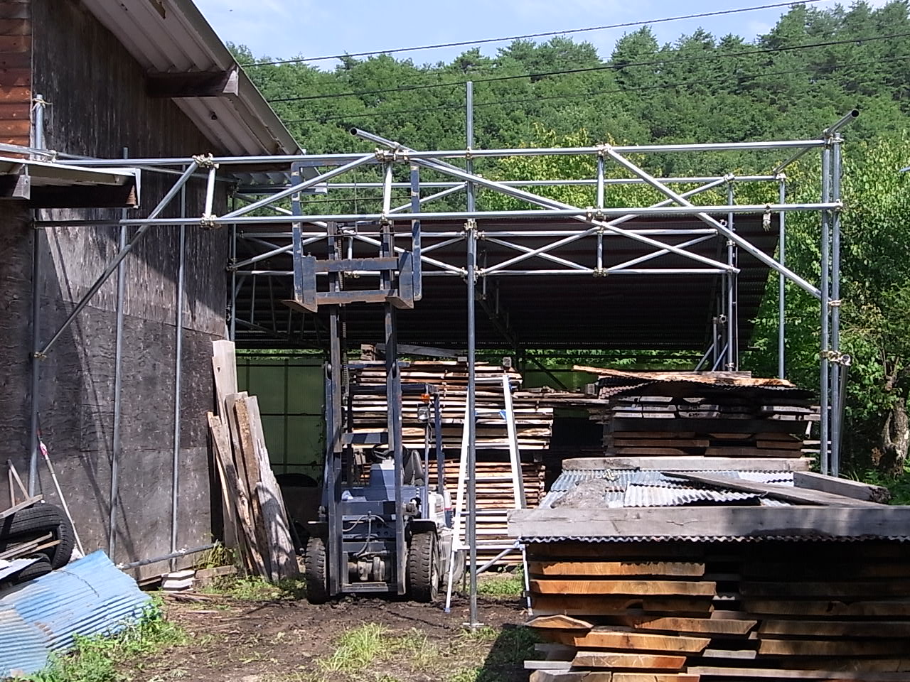 材木置き場 木の家具umekawa くらしの話 ティオペペタイムス