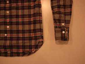 \"TheThreeRobbers ROUND COLLAR FLANNEL SHIRT CHECK C/ORDER\"ってこんなこと。_c0140560_11291352.jpg