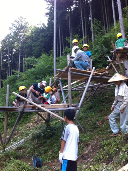 【久万高原】秘密基地建設中_d0182716_10262197.jpg