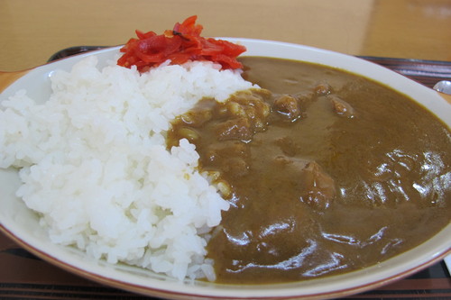 お昼は、百田屋のカレーライス_c0075701_21105559.jpg