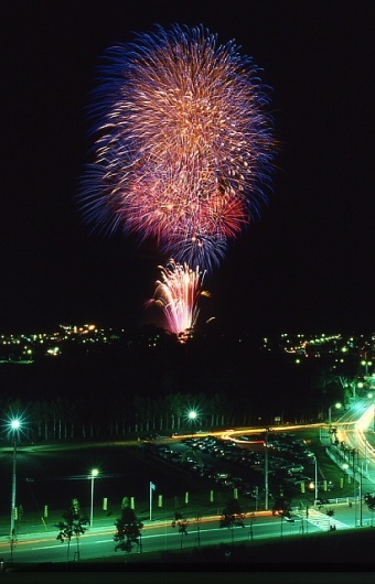 2013年8月9日（金）：もっとパッとしない天気により花火大会は延期[中標津町郷土館]_e0062415_19243125.jpg