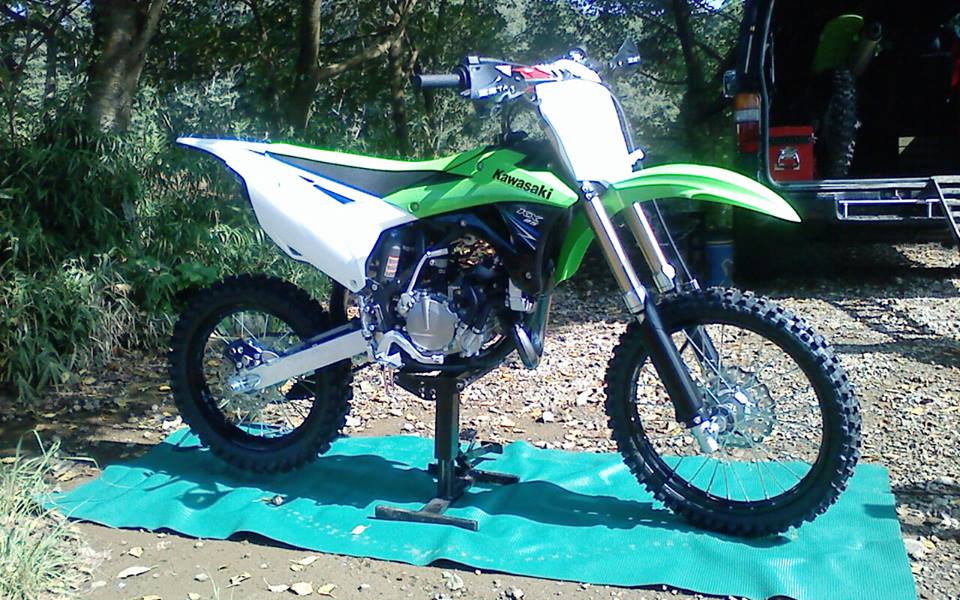 カワサキ　kx85スモール　前後ホイール KX85 2015年スモールホイール