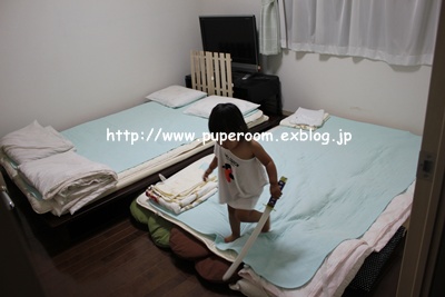 双子の成長と布団の配置 Pu Pe Room 双子の成長と布団の配置 Pu Pe Room