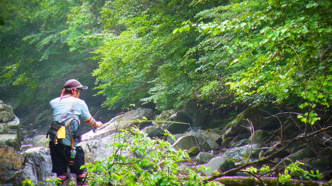 桂川水系 S川釣行 その2_c0149633_18554847.jpg
