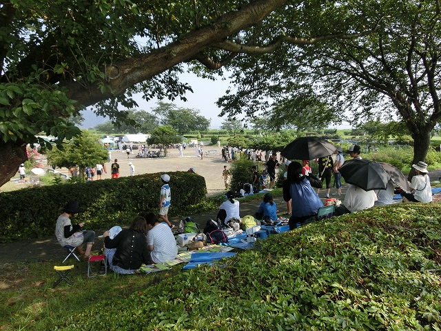 猛暑の中でのジュニアゲートボール大会_f0141310_7404631.jpg