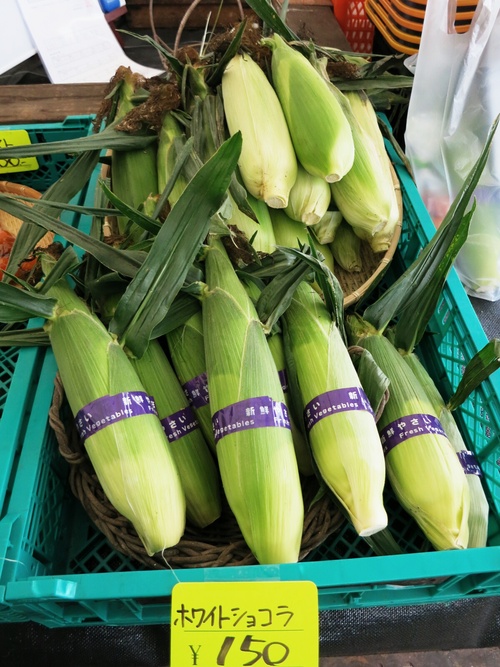 生食出来る白くて甘ーいトウモロコシ!☆ ホワイトショコラ_f0236260_12212947.jpg