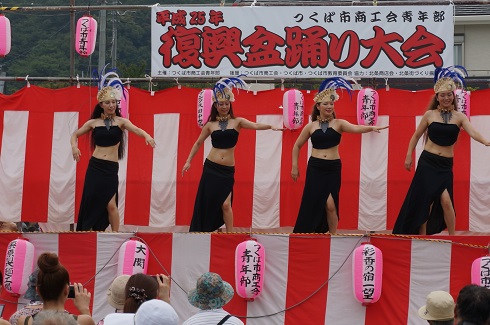 猛暑の中、復興盆踊り＆北条市が開催されました。_b0124462_20224060.jpg