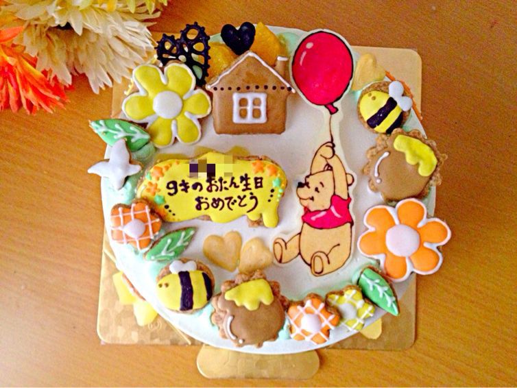 くまのプーさんケーキ Ayuria Happy Studio