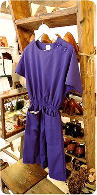 Purple Dress & Lace Up Work Boots ♪_c0220830_18364513.jpg