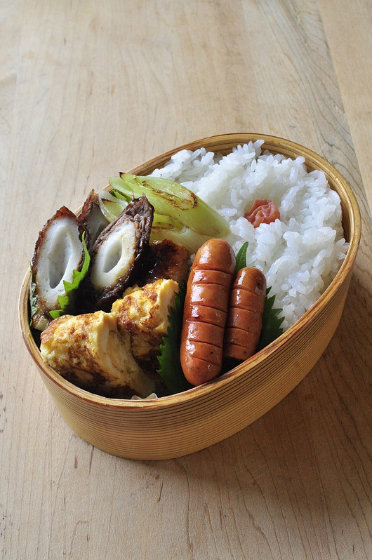 竹輪の牛肉巻き弁当_b0171098_87386.jpg