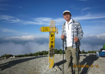 針ノ木岳、蓮華岳に登りました。_d0029716_18181883.jpg