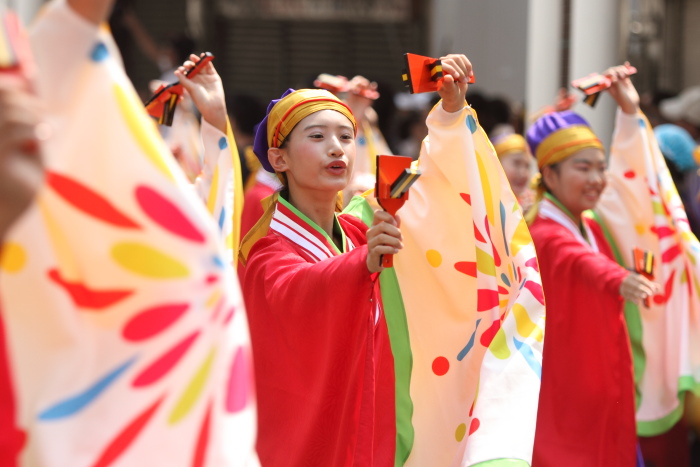 第60回よさこい祭り 本祭2日目 上町よさこい鳴子連 その2_a0077663_15195918.jpg