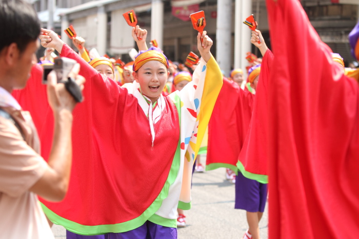 第60回よさこい祭り 本祭2日目 上町よさこい鳴子連 その2_a0077663_15201082.jpg