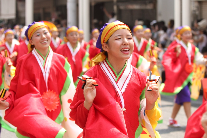 第60回よさこい祭り 本祭2日目 上町よさこい鳴子連 その2_a0077663_15201285.jpg