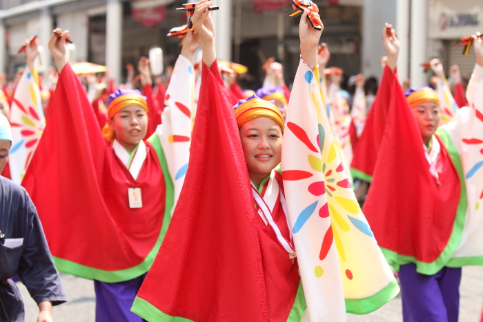 第60回よさこい祭り 本祭2日目 上町よさこい鳴子連 その2_a0077663_15201732.jpg