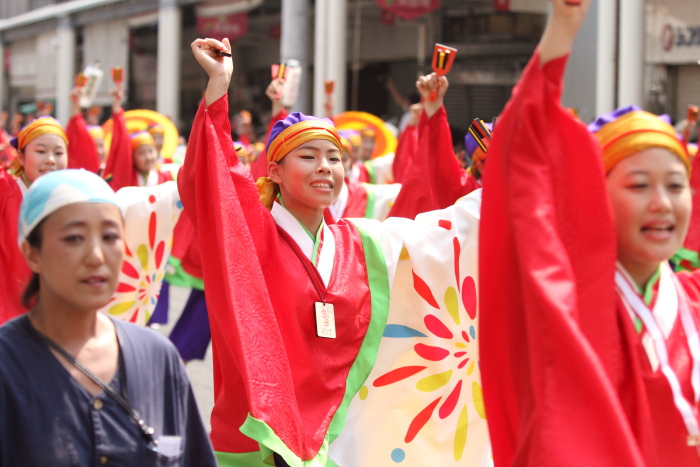 第60回よさこい祭り 本祭2日目 上町よさこい鳴子連 その2_a0077663_15202050.jpg