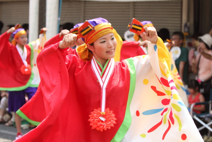 第60回よさこい祭り 本祭2日目 上町よさこい鳴子連 その2_a0077663_1520746.jpg