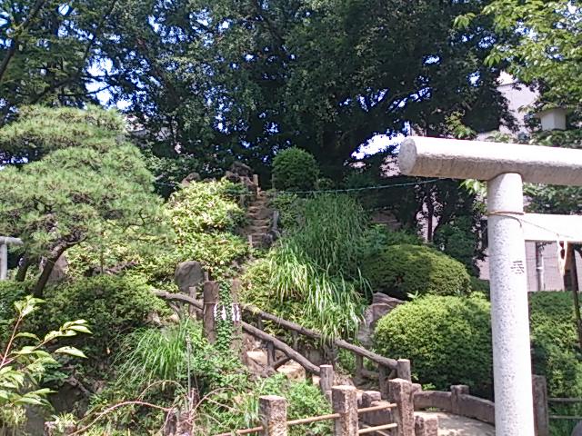 『鳩森富士』_a0075684_17213482.jpg