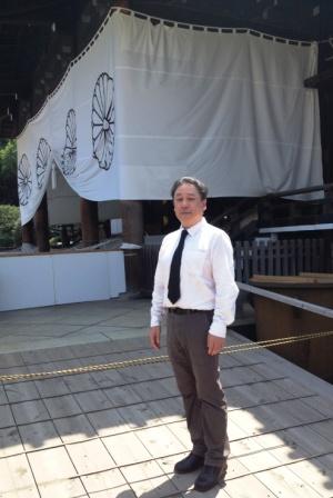 靖国神社へ参拝_b0094826_13554423.jpg