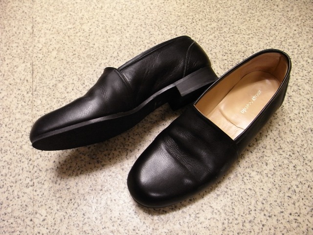 selffoto 198 with slip on leather shoes_e0130546_20242814.jpg