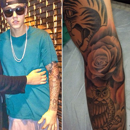 2013年夏 ジャスティン・ビーバーのタトゥー3（Justin Bieber Tattoo）_e0295308_15222086.jpg