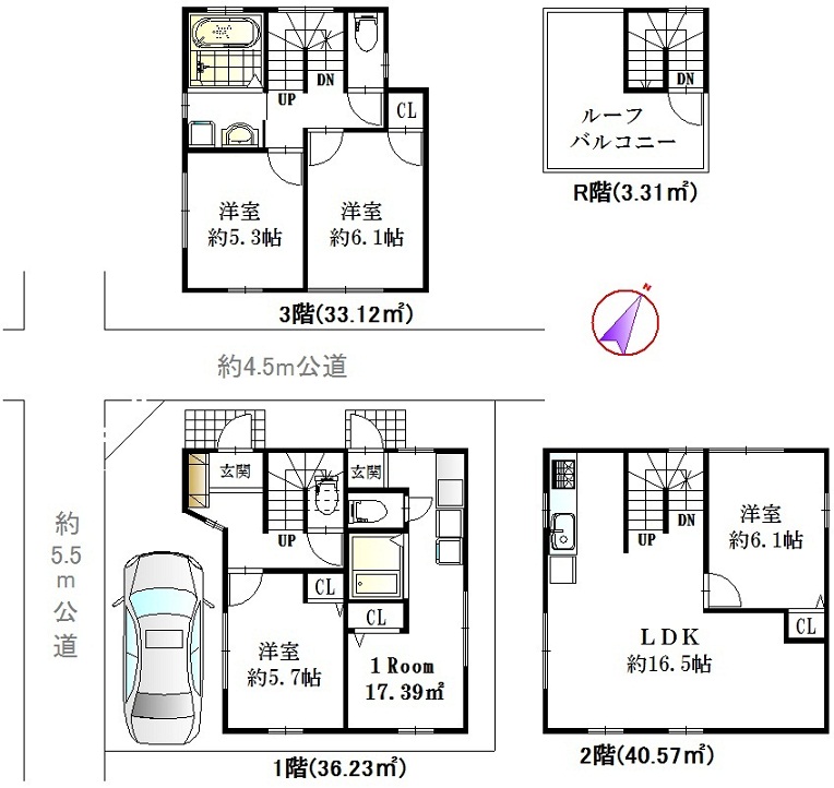 江戸川区南小岩　新築戸建_e0254682_15373417.jpg