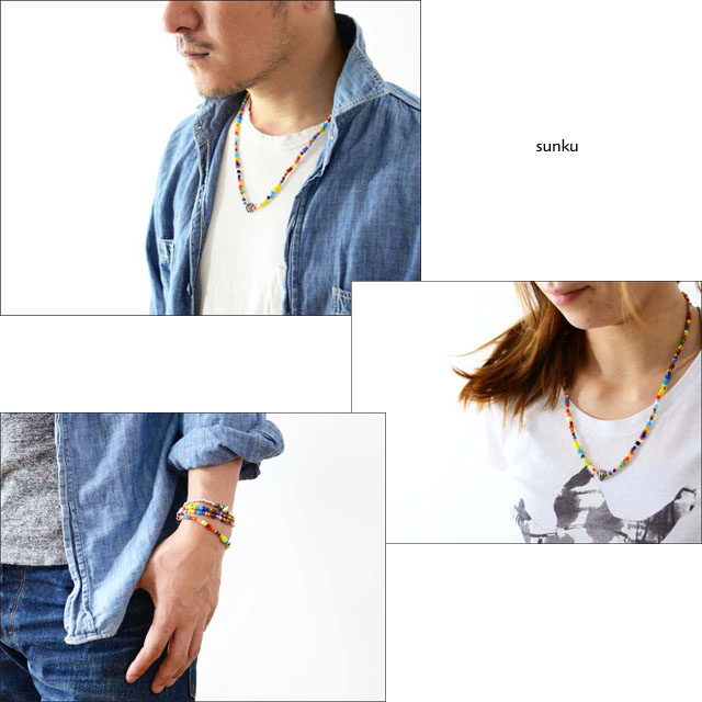 Sunku 39 [サンク] Christmas Beads Necklace&Bracelet[SK-004] _f0051306_1913525.jpg