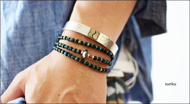 ◯再入荷◯Sunku 39 [サンク] Antique×Turquoise Beads Necklace&Bracelet  [LTD-016] _f0051306_19342336.jpg